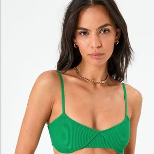 Ribbed Knit Bralette from Glassons